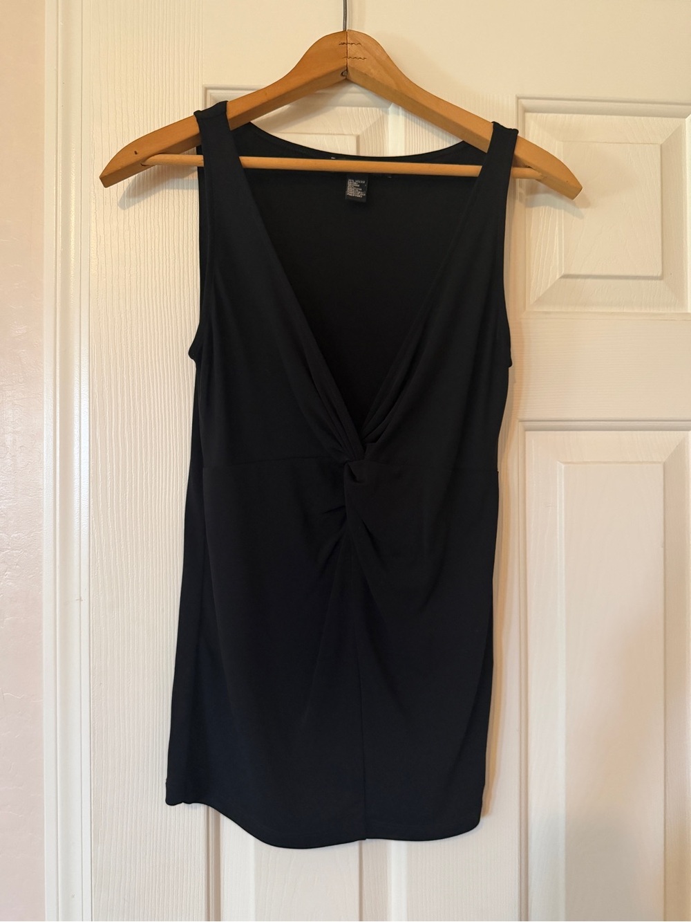 DKNY Black  Sleeveless Women's Blouse Top, Evening Wear, Size Small